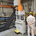 Aluminum Chips Scraps Hydraulic Briquette Press Machine.